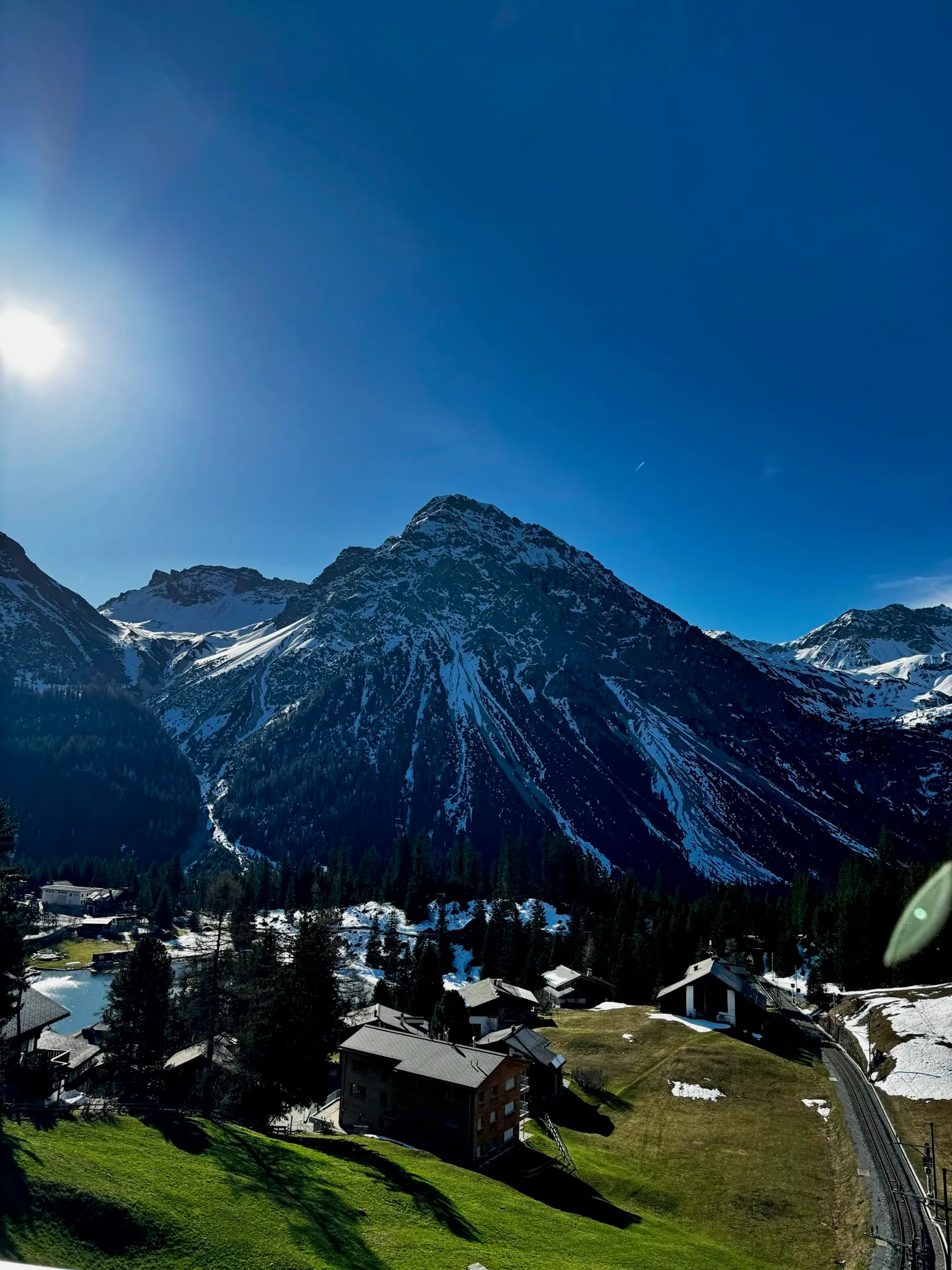 Mountain valley trail